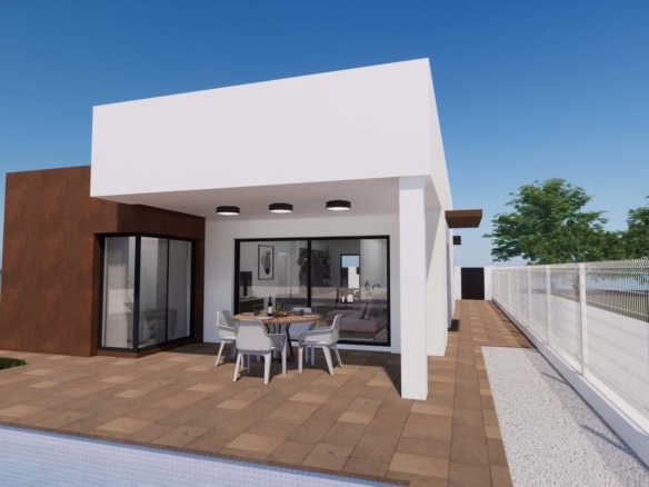 Nieuwbouw Villa met Privézwembad